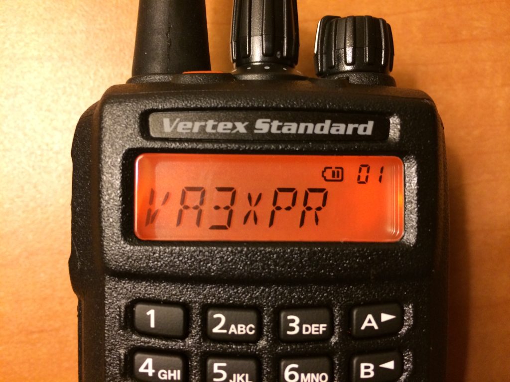 Vertex Standard, Vertex, Standard, eVerge, EVX-539, EVX539, digital mobile radio, DMR, portable, radio, ham radio, amateur radio, VA3XPR, review, reviews, LCD, display, handie talkie