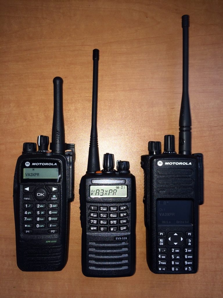 Vertex Standard, Vertex, Standard, eVerge, EVX-539, EVX539, digital mobile radio, DMR, portable, radio, ham radio, amateur radio, VA3XPR, review, reviews, XPR7550, XPR 7550, Motorola, MOTOTRBO, XPR6550, XPR 6550,, handie talkie