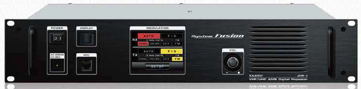 Yaesu DR-1X Repeater system fusion dual band mode FM C4FM digital