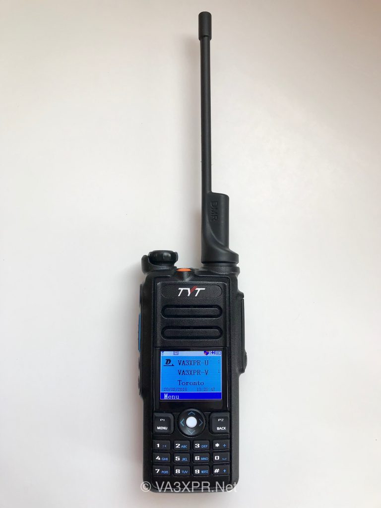 TYT MD-2017 dual band DMR portable radio ham