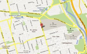 VA3XPR amateur radio repeater ham Toronto google map St. Jamestown