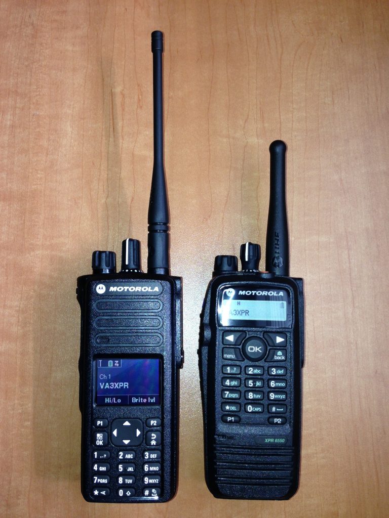 VA3XPR, Motorola, MOTOTRBO, XPR7550, XPR6550, XPR 6550, XPR 7550, HT, handie talkie, portable, radio, amateur radio, ham radio, DMR, digital mobile radio