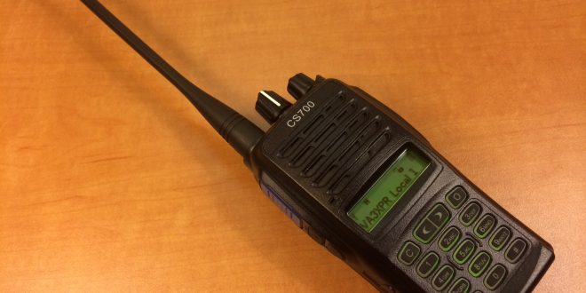 Connect System, CS700, UHF, DMR, digital mobile radio, HT, portable, radio, ham radio, amateur radio, VA3XPR, review