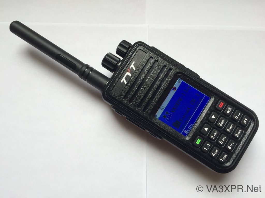 TYT Tytera MD-380 DMR ham radio portable VA3XPR amateur