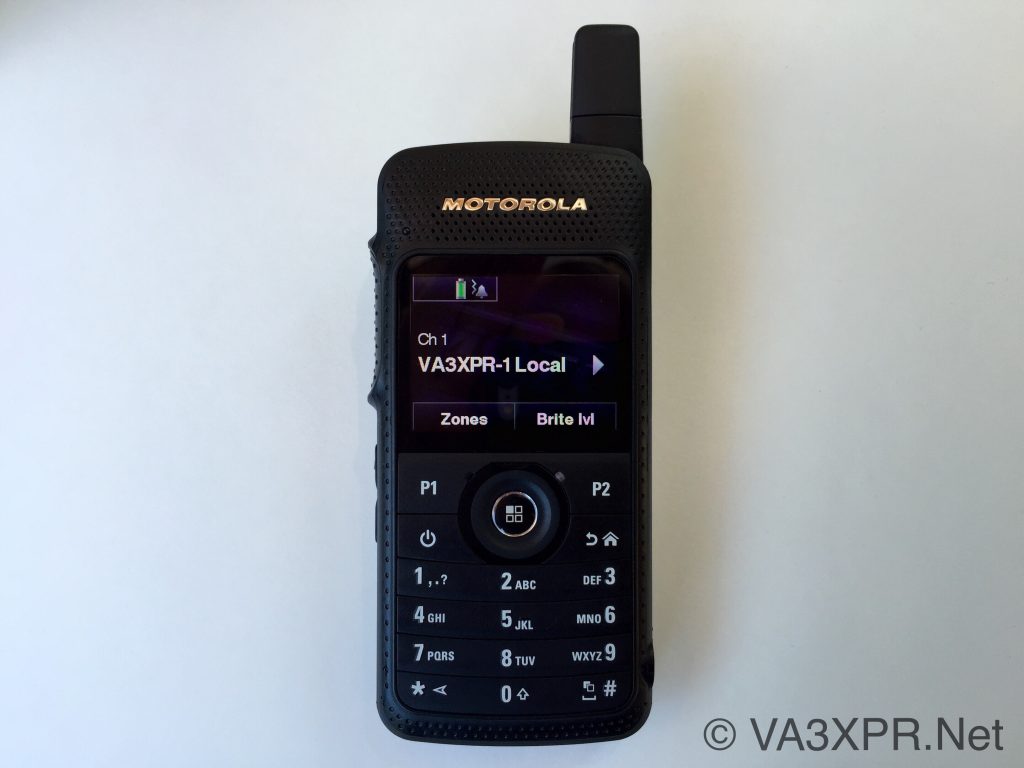 Motorola MOTOTRBO SL 7550 DMR radio digital mobile ham VA3XPR